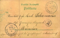 Ansichtskarte "Gruss aus Neunkirchen", verschiedene Ansichten, ...