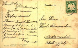 Ansichtskarte " Geiselwind", Totalansicht und zwei Gebäudeansichten, ...