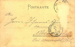 Ansichtskarte " Gruss aus Zweibrücken", Schloss, Herzogstraße und ...