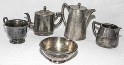 Lot of silver-plated items, including Wiskemann, Buschmann, and R. ...