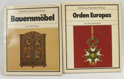 Zwei Battenberg Antiquitäten - Kataloge: "Orden Europas" und ...