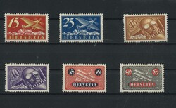 Steckkarte Schweiz Flugpostmarken, ungebrauchtAutomatically generated ...