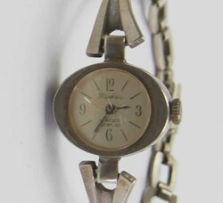 Damen Armbanduhr Fischer, 835er Silber. Mechanisch, Funktion ...