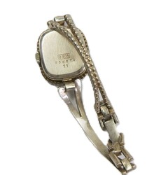 "Dugena Jeunesse" Damen Armbanduhr, 835er Punze. Funktion ...