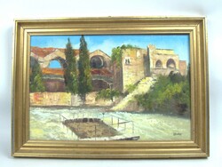 Ölgemälde auf Leinwand im impressionistischen Stil, antike ...