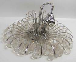 Ceiling light/chandelier with multiple suspension points. ...
