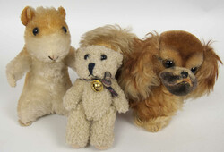 Lot Plüschtiere, dabei auch Steiff ohne Schild und Knopf. Bespielter ...