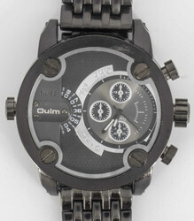 Herrenarmbanduhr Oulm, Quartz. Funktion nicht geprüft.Automatically ...