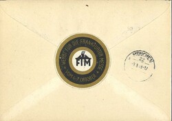 Alliierte Besetzung Bizone 1948, Einschreibebrief mit Sonderstempel. ...