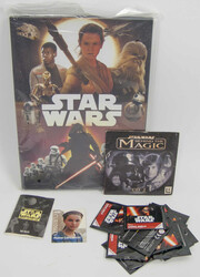 Star Wars Sammler Set, bestehend aus Sammelalbum und dazugehörige ...