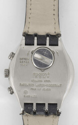 Swatch Irony, Lederarmband, Glas beschädigt.  Automatically ...