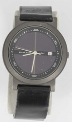 Junghans Solar 1 Armbanduhr, Lederarmband, Funktion nicht geprüft. ...