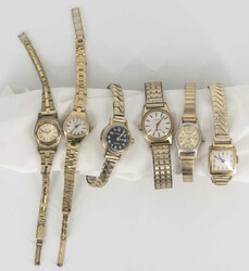 Lot Damen - Armbanduhren, dabei Dugena, Dugena Junior, BWC, ...
