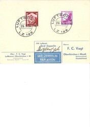 7690: Sammlungen und Posten Zeppelin und Luftpost - Flugpostmarken