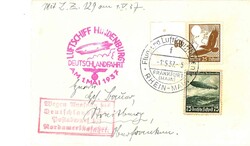 7690: Sammlungen und Posten Zeppelin und Luftpost - Flugpostmarken