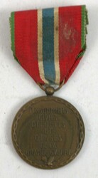 Bronze Medaille, signiert M. Delannoy. Die Medaille wurde am 14. ...