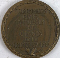 Bronze Medaille, signiert M. Delannoy. Die Medaille wurde am 14. ...