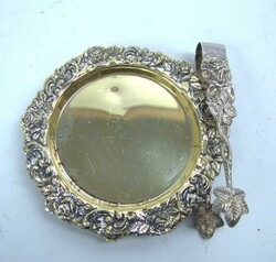 Lot versilbertes, Hildesheimer Rose, dabei 6 Untersetzer sowie 1 ...