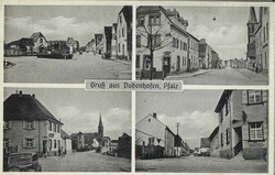 Ansichtskarte "Gruß aus Dudenhofen, Pfalz - Hans Joh. Kappner, ...