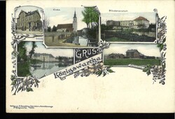 Deutsches Reich, Ansichtskarte Gruss aus Königswartha, ...