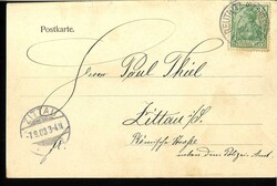 Deutsches Reich, Ansichtskarte Gruss aus Nieda, Mehrfachansicht, ...