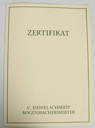 Deutscher Violinbogen, Modell "LUPOT" von Emil Max Penzel, erbach 7 ...