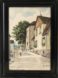100.55: Gemälde, Aquarelle - 20. Jh.