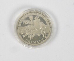 Zambia 500, Kwacha 2001 Silbermünze "World Champion 1954" ...
