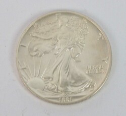 USA, 1 Silver Eagle 1991, Zustand: vzAutomatically generated ...