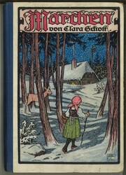 Fairy tale book "Fairy Tales" by Clara Schott with a color plate. ...