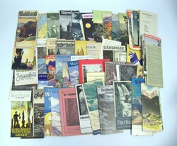 Lot alte Reiseführer und Werbeprospekte aus Auflösung dabei z.B. ...