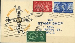 FDC England 1957