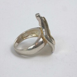 Damenring, 925er Silber, teilweise vergoldet. Ringgröße  ...