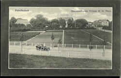 Ansichtskarte "Halstenbek - Baumschule Firma H. H. Pein." Gelaufen ...