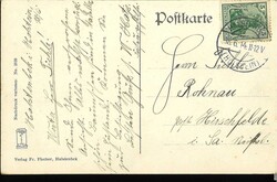 Ansichtskarte "Halstenbek - Baumschule Firma H. H. Pein." Gelaufen ...