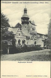 Ansichtskarte "Oberlausitzer Gewerbe- und Industrie - Ausstellung ...
