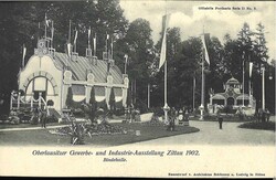 Ansichtskarte "Oberlausitzer Gewerbe- und Industrie - Ausstellung ...