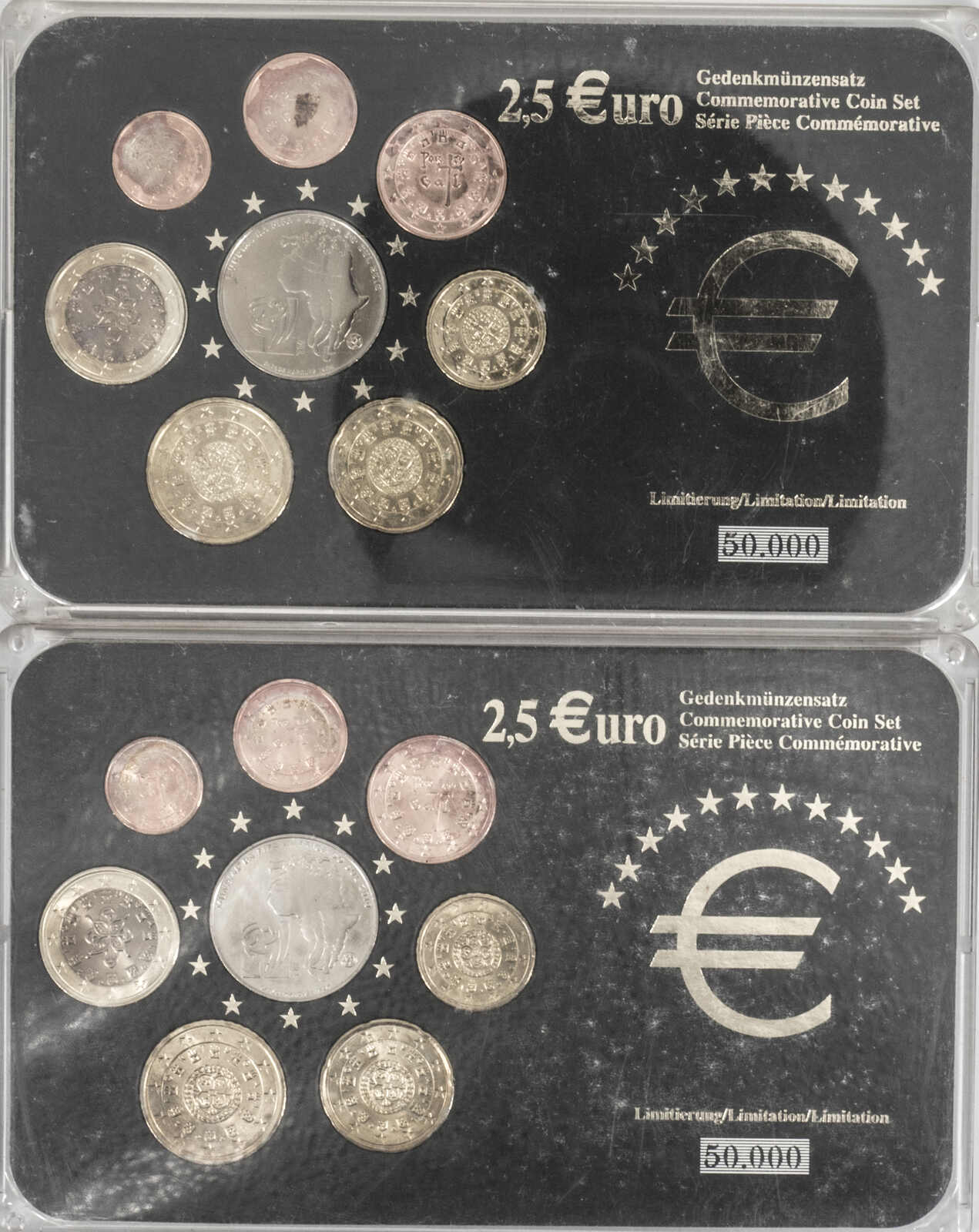 40.400.10.10: Europa - Portugal - Euro Münzen - Münzsätze