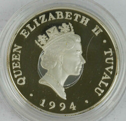 Tuvalu, 20 Tuvalusiche Dollar, 1994, 925er Silber, polierte Platte, ...
