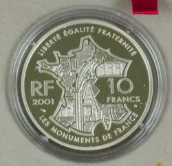 Frankreich, 10 Francs, 2001 "Chateau de Versailles". ...