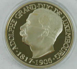 Luxemburg 25 ECU, 1997 "Adolphe Grand-Duc De Luxembourg 1817 - 1905". ...