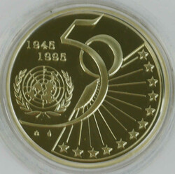 Belgien, 5 ECU 1995 "50 Jahre vereinte Nationen". ...
