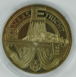 Niederlande, 10 ECU 1993 "Erinnerung Vertrag von Maastricht". ...