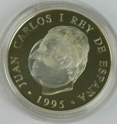 Spanien, 1000 Pesetas 1995 "Olympiade USA Atlanta 1996 - Sprint". ...