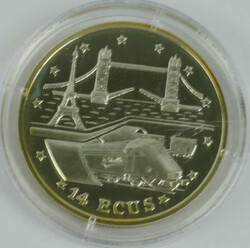 Gibraltar, 14 ECUS 1994 "Elizabeth II.". GekapseltAutomatically ...