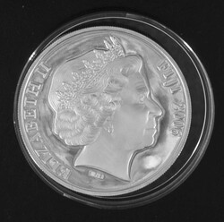 Fiji 2006, 10 Dollar Silbermünze, Durchmesser: ca. 38,6 mm. In ...