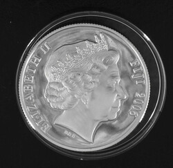 Fiji 2006, 10 Dollar Silbermünze, Durchmesser: ca. 38,6 mm. In ...