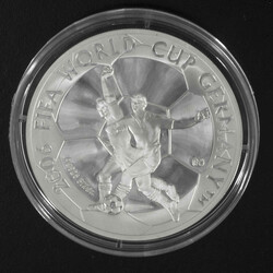 Kasachstan 2004, 100 Tenge Silbermünze FIFA Fußball WM 2006 in ...
