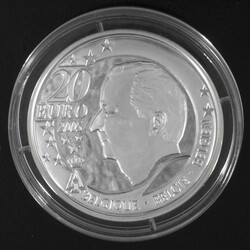 Belgien 2005, 20 Euro Silbermünze FIFA Fußball WM 2006 in ...