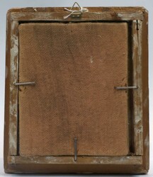 Ikone Christus Pantokrator, Maße: Höhe ca. 17,3 cm, Breite ca. 15 ...